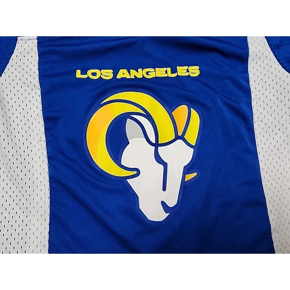 Los Angeles Rams Flag Football Jersey‎ Reversible Youth Small NFL Play Official